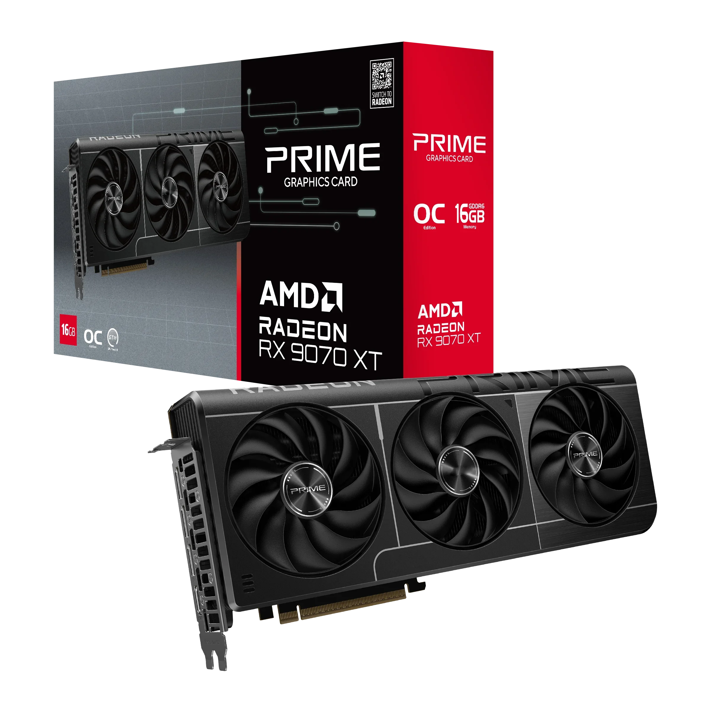Triple Fan Gaming Graphics Card 16Gb - Новая видеокарта AMD Radeon RX 9070