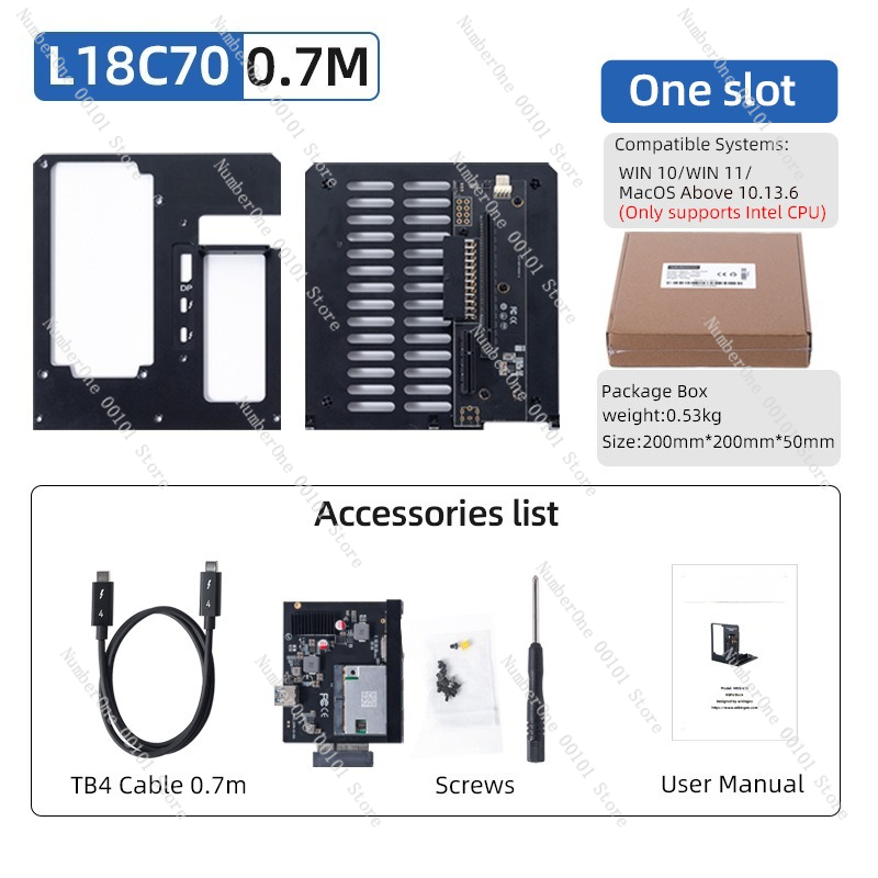 Внешний графический адаптер L1 – обзор и цена Thunderbolt 4 External Gpu Enclosure